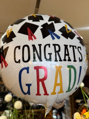 Graduation balloons