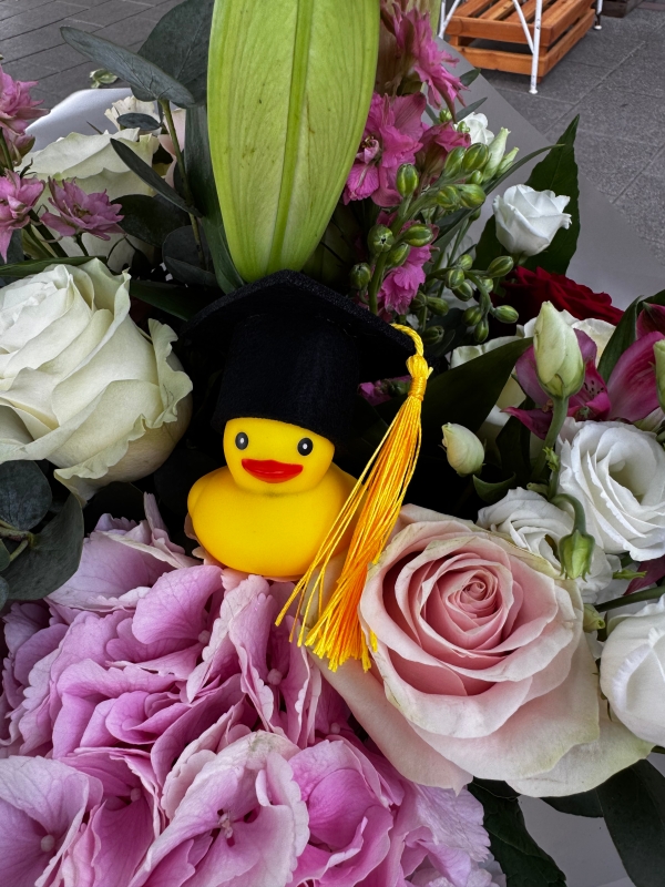 Happy graduation me duck
