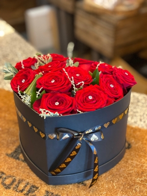 Rose Heart Box