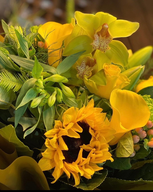 Sunflower bouquet
