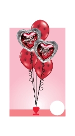 Valentines Balloon Bouquet