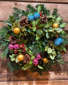 Bright Bauble Wreath