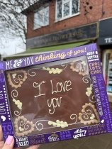 Cadburys chocolate plaque